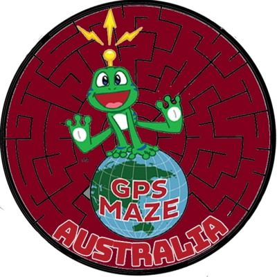 GPS Maze Australia "maze" Geocoin