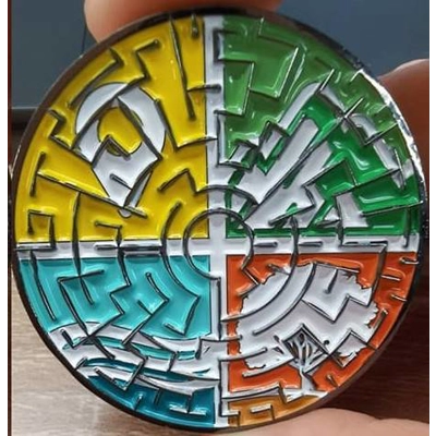 GPS Maze Australia "maze" Geocoin