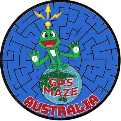 GPS Maze Australia "maze" Geocoin