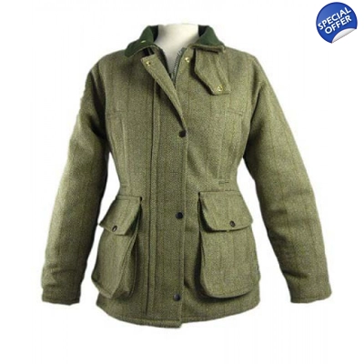 Ladies derby tweed jacket