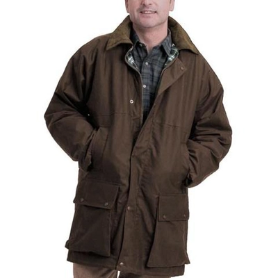 Game classic padded wax jacket