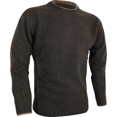 Ashcombe 100% Lambswool crew knit jumper
