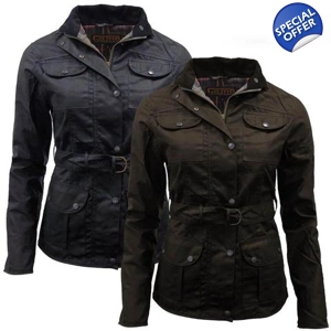 Ladies Game Morgan wax jacket