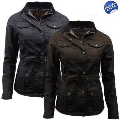 Ladies Game Morgan wax jacket