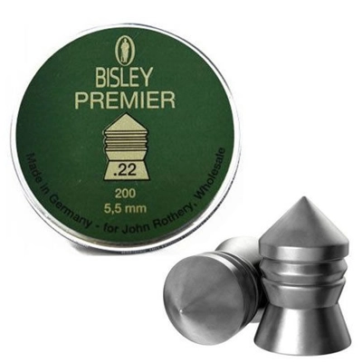 Bisley Premier pellets .22