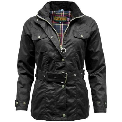 Game Ladies Blaze Belted Wax Jacket Game Ladies Blaze Belted Wax Jacket