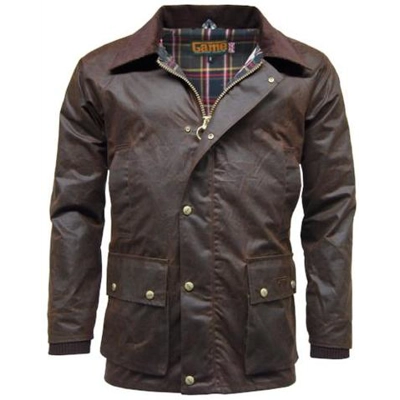 Game Barker wax jacket