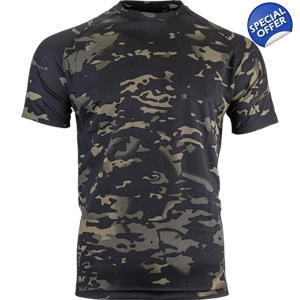 Mesh Tech Tshirt VCam black