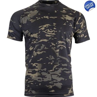 Mesh Tech Tshirt VCam black