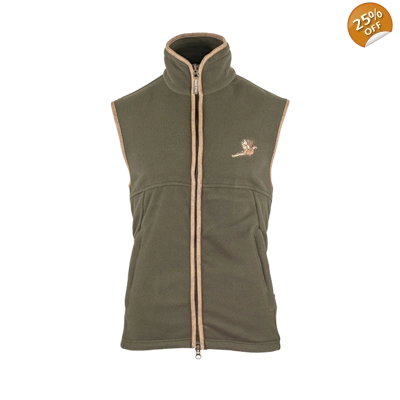 Jack Pyke Pheasant Dark Olive Fleece Gilet