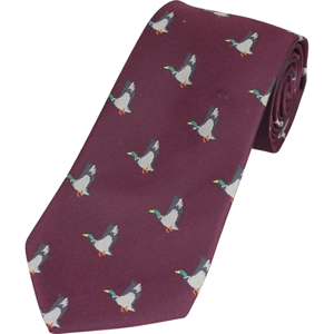 Jack Pyke Duck Tie Burgundy