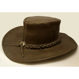 Leather Cowboy Hat