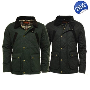 Game Oxford wax jacket  black