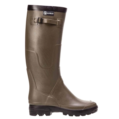 Aigle Benyl Kaki wellington boots