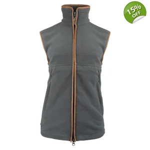 Countryman Fleece Gilet Charcoal