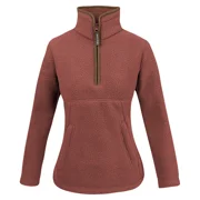 Ladies Jack Pyke Sherpa Half Zip Fleece Pullover
