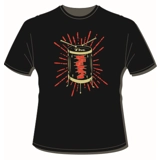Mee Kats Drum Logo Tee Shirt