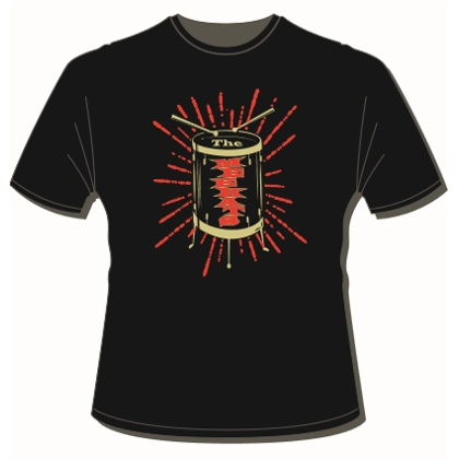Mee Kats Drum Logo Tee Shirt