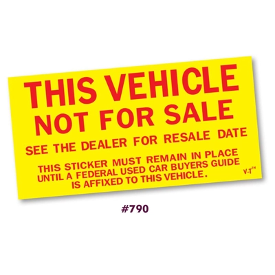 Not For Sale Stickers