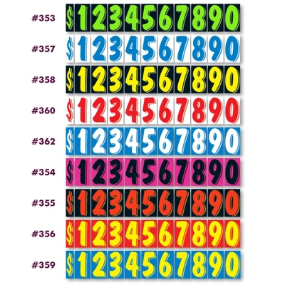 Vinyl Highlights 7 1/2" Digits