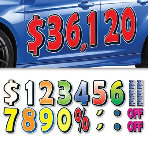 Custom Magnetic BIG DEAL Digits Custom Magnetic BIG DEAL Digits