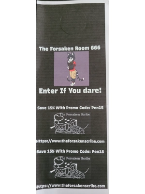 Adam The Forsaken Door Hangers