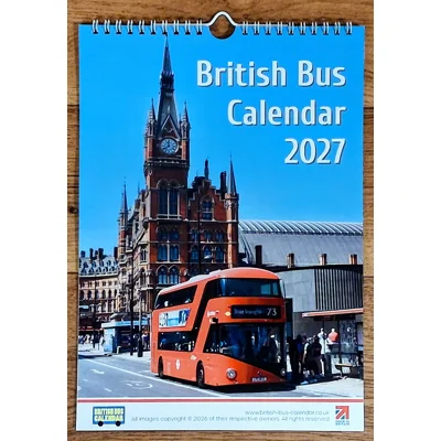 British Bus Calendar 2027