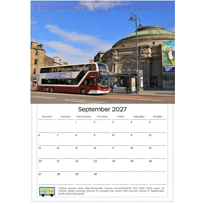 British Bus Calendar 2027