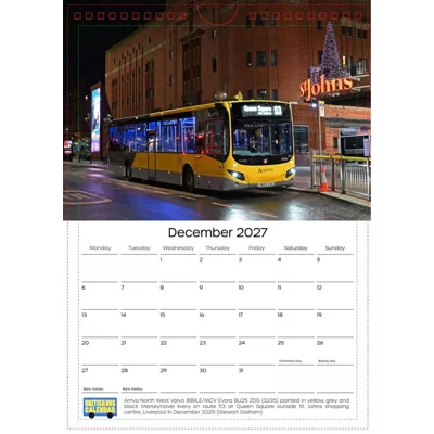 British Bus Calendar 2027