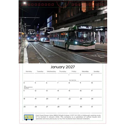 British Bus Calendar 2027