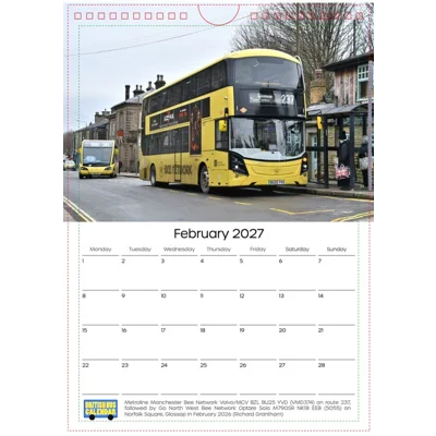 British Bus Calendar 2027