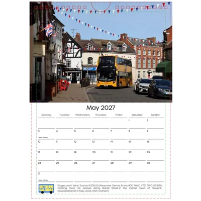 British Bus Calendar 2027