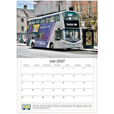 British Bus Calendar 2027