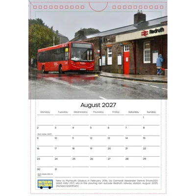 British Bus Calendar 2027
