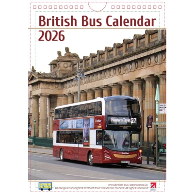 British Bus Calendar 2026
