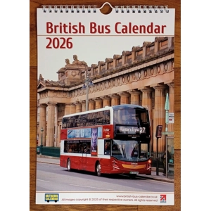 British Bus Calendar 2026