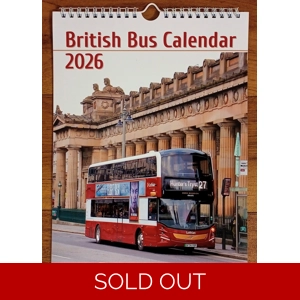 British Bus Calendar 2026