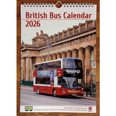 British Bus Calendar 2026