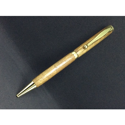 Walnut ballpoint Pen with Gold Plated accents Walnut ballpoint Pen with Gold Plated accents