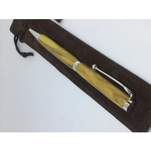 Silver Italian Olive Ballpoi..