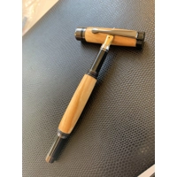 Willow fountain pen with gunmetal fitt..