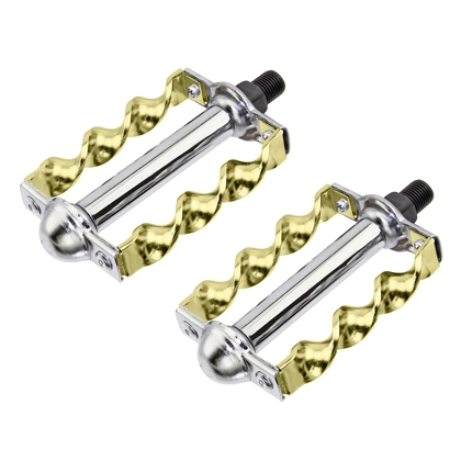 TWO TONE FLAT TWISTED PEDALS