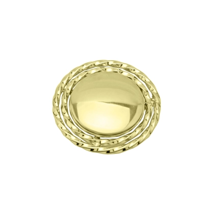 Double twisted bolt cover Gold