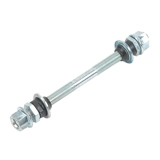 Rear Hub Axle 3/8x175mm Chrome