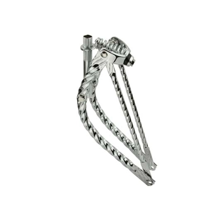 26" beach cruiser bent all twisted forks