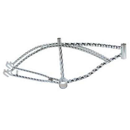 20" all twisted chrome frame