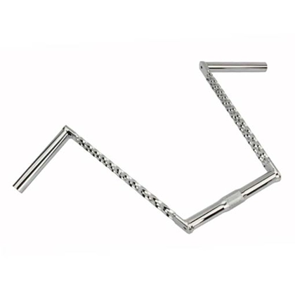 12" double twisted handle bar