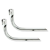 Straight Muffler Chrome