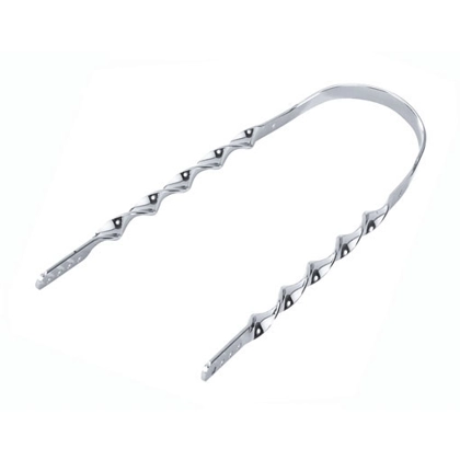 20" flat twisted sissy bar