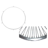 Each Wheel Trim Chrome 16